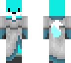 blu full-medieval fox dress
