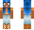 blue - but even more tan
