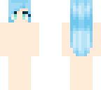 blue hair