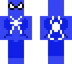 blue spider suit