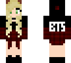 bts blonde fangirl