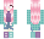 pastel pink girl