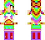 rainbow girl
