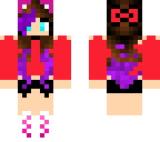 cute purple skin