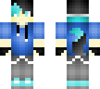 male blue blade