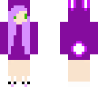 purple bunny skin