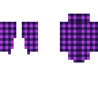 purple flannel - outfit base