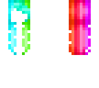 rainbow hair base