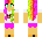 rainbow with bunny