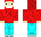 red hoody overlay hood