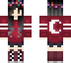 red sweater