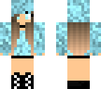 blue girl