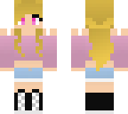 pink and blond