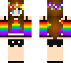 rainbow girl
