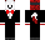 red fox in suit day of the dead