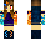 fire and ice girl
