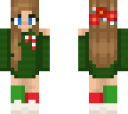 green christmas sweater