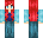 mermaid skin red hair