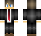 black suit