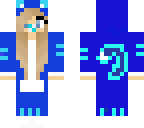 blue tiger girl