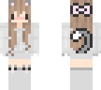 cat girl bow