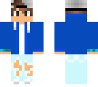 cool boy in blue