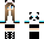 cute panda girl