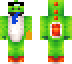 derp yoshi cool with middle finger xd