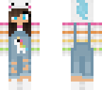 edited girl unicorn