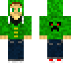 green suit