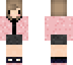 pink cardigan chibi