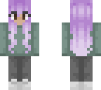 purple hair 
