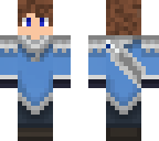 senpaigamerblue water tribe skin
