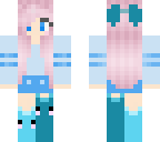 the girl who loves blue