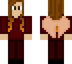 winged auburn girl