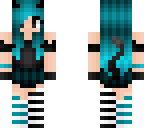 blue dragon girl