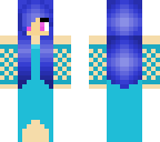 blue girl