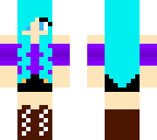 blue hair