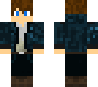 blue jacket boi