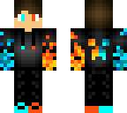 fire and ice gamer boy