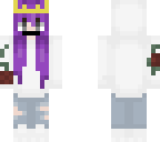 hooded purple girl