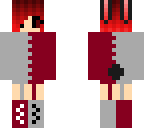 male black and red bunny goul