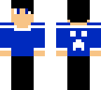 minecraft shop creeper on back admin
