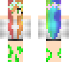 rainbow nature girl