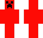 red and black creeper