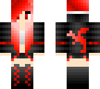 red hoodie girl