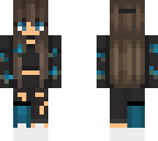 turquoise rose girl edit