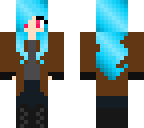 blue hair