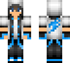 blue hood