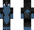 blue wolf girl